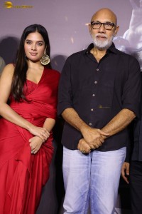 Weapon Press Meet attended by Vasanth Ravi, Tanya Hope, and Sathyaraj