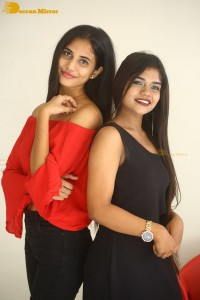 Trailer Launch of the film Welcome to Tihar College attended by Manoj Nandam and Sony Reddy