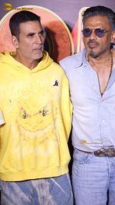 Welcome to the Jungle Album Launch attended by Akshay Kumar, Suniel Shetty, Jacqueline Fernandez, and Jackie Shroff