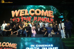 Welcome to the Jungle Trailer Launch attended by Akshay Kumar, Disha Patani, Tusshar Kapoor, and Jacqueline Fernandez