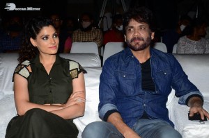 Wild Dog Base Camp Event attended by Nagarjuna and Saiyami Kher