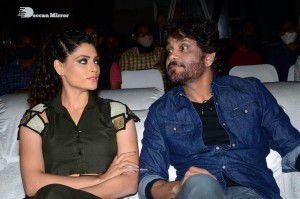 Wild Dog Base Camp Event attended by Nagarjuna and Saiyami Kher