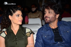 Wild Dog Base Camp Event attended by Nagarjuna and Saiyami Kher