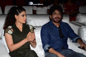 Wild Dog Base Camp Event attended by Nagarjuna and Saiyami Kher