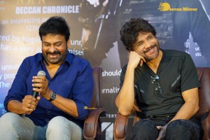 Chiranjeevi greets Nagarjuna and team for the movie Wild Dog