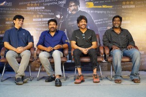 Chiranjeevi greets Nagarjuna and team for the movie Wild Dog