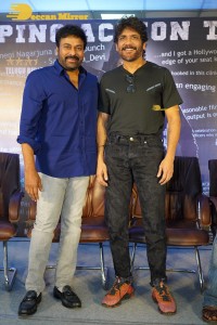 Chiranjeevi greets Nagarjuna and team for the movie Wild Dog