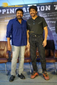 Chiranjeevi greets Nagarjuna and team for the movie Wild Dog