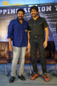 Chiranjeevi greets Nagarjuna and team for the movie Wild Dog