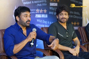 Chiranjeevi greets Nagarjuna and team for the movie Wild Dog