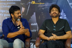 Chiranjeevi greets Nagarjuna and team for the movie Wild Dog