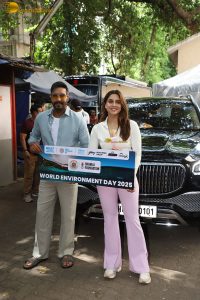 Bollywood actors Ajay Devgn and Sharvari Wagh join the World Environment Day 2025 Event