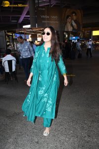 actress Yami Gautam beautiful in a green salwar dress