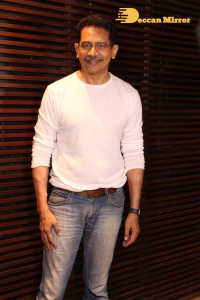 Yami Gautam in a black dress at the success party of the movie A Thursday