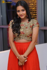 actress yamini bandaru photoshoot in a red skirt and matching top