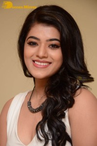 Telugu Actress Yamini Bhaskar Photoshoot in a white top and black skirt