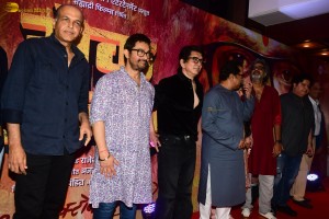 Yek Number Trailer Launch attended by Aamir Khan, Rajkumar Hirani, Raj Thackeray, Ashutosh Gowariker, Akshay Kelkar, and others