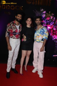 Zara Hatke Zara Bachke Success Party attended by Vicky Kaushal, Sara Ali Khan, Tamannaah Bhatia, and Kriti Sanon