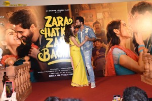 Trailer Launch of Zara Hatke Zara Bachke attended by Sara Ali Khan and Vicky Kaushal
