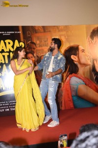 Trailer Launch of Zara Hatke Zara Bachke attended by Sara Ali Khan and Vicky Kaushal