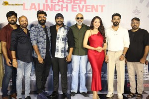 Zebra Teaser Launch attended by Satyadev, Dhananjaya, Amrutha Iyengar, Jeniffer Piccinato, and Sathyaraj