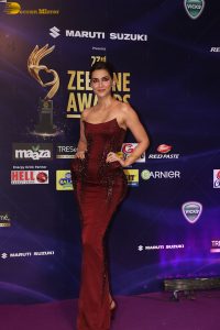 Zee Cine Awards 2025 attended by Kriti Sanon, Bobby Deol, Rashmika Mandanna, Pragya Jaiswal, Helly Shah, and others