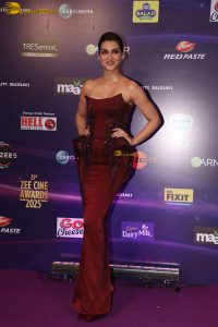 Zee Cine Awards 2025 attended by Kriti Sanon, Bobby Deol, Rashmika Mandanna, Pragya Jaiswal, Helly Shah, and others
