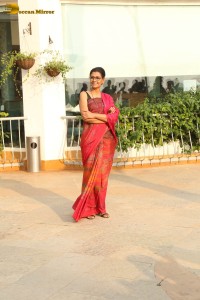 Actors Kapil Sharma, shahana goswami and nandita das promote the film zwigato at Sun and Sand hotel