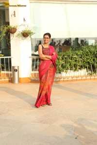 Actors Kapil Sharma, shahana goswami and nandita das promote the film zwigato at Sun and Sand hotel