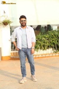 Actors Kapil Sharma, shahana goswami and nandita das promote the film zwigato at Sun and Sand hotel