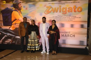 Zwigato Trailer Launch attended by Kapil Sharma and Shahana Goswami