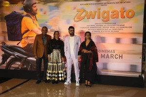Zwigato Trailer Launch attended by Kapil Sharma and Shahana Goswami