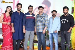 Kalyanam Kamaneeyam press meet attended by Santosh Sobhan and Priya Bhavani Shankar