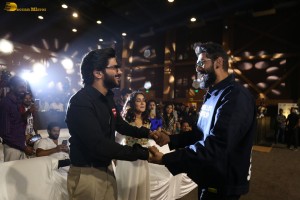 King of Kotha Pre-Release Function attended by Dulquer Salmaan, Aishwarya Lekshmi, Anikha Surendran, Rana Daggubati and Nani