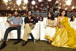 King of Kotha Pre-Release Function attended by Dulquer Salmaan, Aishwarya Lekshmi, Anikha Surendran, Rana Daggubati and Nani