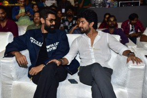 King of Kotha Pre-Release Function attended by Dulquer Salmaan, Aishwarya Lekshmi, Anikha Surendran, Rana Daggubati and Nani
