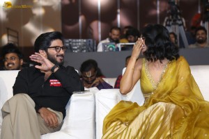King of Kotha Pre-Release Function attended by Dulquer Salmaan, Aishwarya Lekshmi, Anikha Surendran, Rana Daggubati and Nani