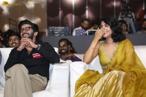 King of Kotha Pre-Release Function attended by Dulquer Salmaan, Aishwarya Lekshmi, Anikha Surendran, Rana Daggubati and Nani