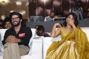 King of Kotha Pre-Release Function attended by Dulquer Salmaan, Aishwarya Lekshmi, Anikha Surendran, Rana Daggubati and Nani