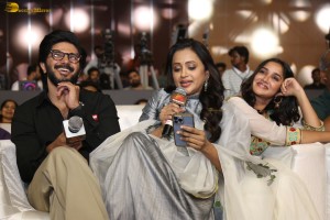 King of Kotha Pre-Release Function attended by Dulquer Salmaan, Aishwarya Lekshmi, Anikha Surendran, Rana Daggubati and Nani