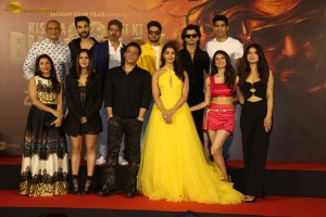 Kisi Ka Bhai Kisi Ki Jaan Trailer Launch attended by Salman Khan, Pooja Hegde, Jagapathi Babu and Palak Tiwari