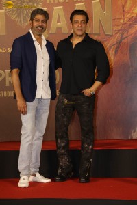 Kisi Ka Bhai Kisi Ki Jaan Trailer Launch attended by Salman Khan, Pooja Hegde, Jagapathi Babu and Palak Tiwari