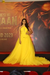Kisi Ka Bhai Kisi Ki Jaan Trailer Launch attended by Salman Khan, Pooja Hegde, Jagapathi Babu and Palak Tiwari